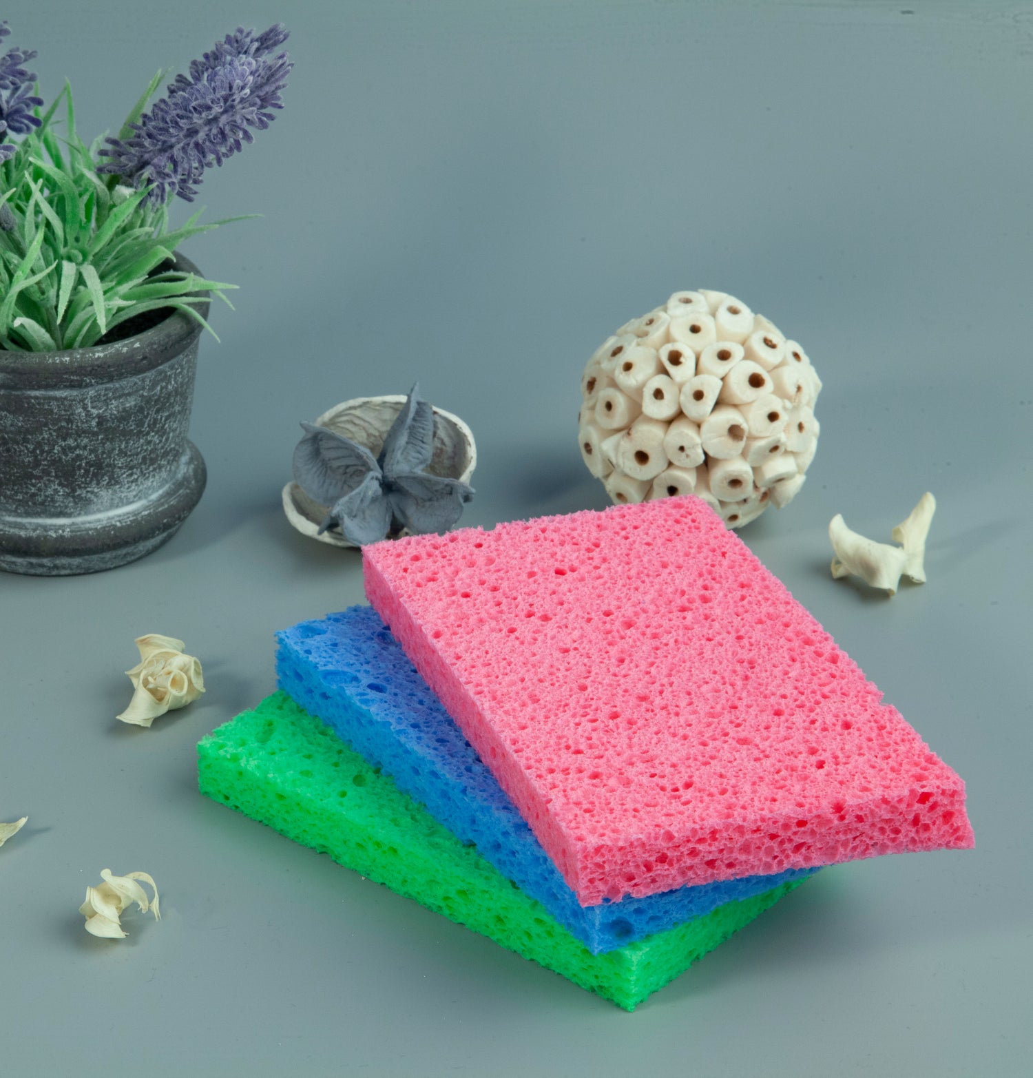 Eco-Friendly Cellulose Sponge Biodegradable Kitchen Dish Washing